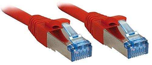 Câble réseau Cat.6A S/FTP LSOH - Rouge, 1m - Lindy 47162 - Compatible Gigabit et 10/100/1000Base-TX_0