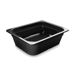 Bac Gastro GN 1/2 Noir Mélamine - Profondeur 100 mm - 8 L - Lacor - noir 66210J_0