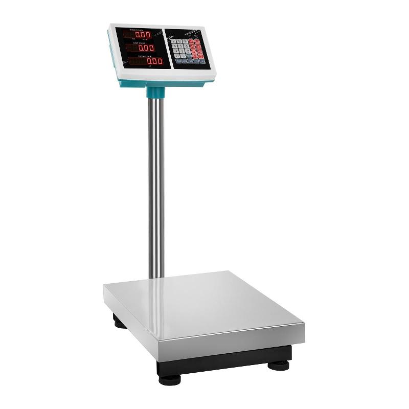Balance industrielle à plateforme - 60 kg - précision 20g - plateforme 30x40 cm_0