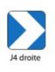 Balise Isoflex - J4, J5, B21 - Panneau en polycarbonate recyclé noir, articulation en élastomère et embase métallique galvanisée_1
