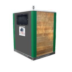 Colonne aérienne d'apport volontaire 4m3 kinshofer acier roméo- lot de 8 - NOIR - noir 0727156534943_0