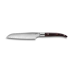Couteau santoku laguiole expression damas 18 cm -  Marron Autre Inox Tarrerias Bonjean 33.5x3.5 cm - marron inox 3118220046092_0