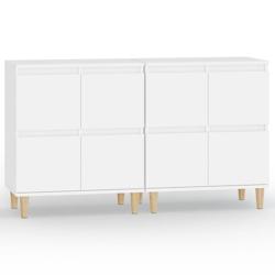 Helloshop26 - Buffet bahut commode armoire meuble de rangement organisateur cuisine salle de séjour salons lot de 2 60 x 35 x 70 cm 02_0036680 - 3000_0