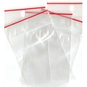 Lot de 100 sachets à fermeture zip transparent Plastique  alimentaire 10x15cm 