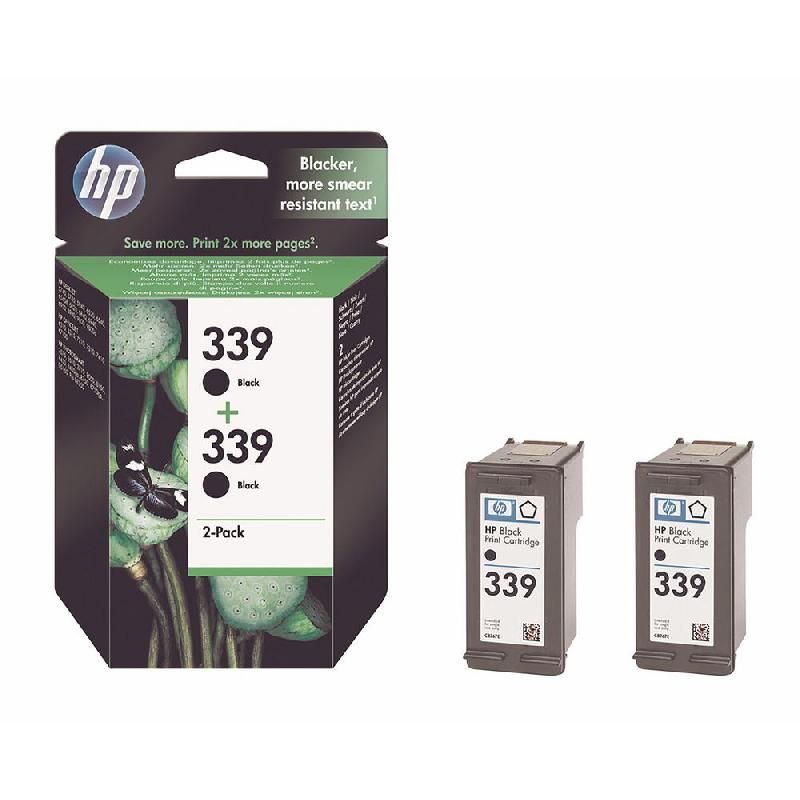 OFFICE BASICS CARTOUCHE D'ENCRE COMPATIBLE 351 N (OB-CB337EE) - COMPATIBLE: HP - COULEUR: NOIR (LOT DE 2 CARTOUCHES)