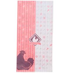PAPA France - Sac poulet petit modèle ingraissable 18 x 34 cm - Motif rôtisserie - Carton de 500 pièces - SACP5_0