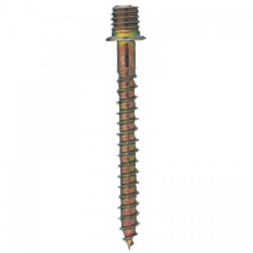 PATTE À VIS BOIS POUR COLLIER DE SUPPORTAGE - M10 10X60 MM - 100 PIÈCES BRICOZOR