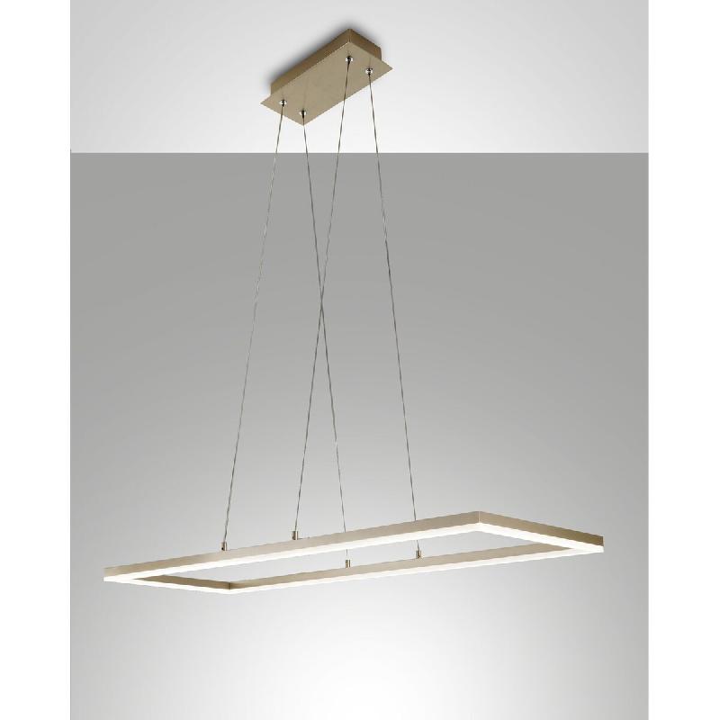 Plafonnier Suspendu Bard Led 52W 3394-45-225 Or Mat Fabas Luce - multicolore 8019282098171_0
