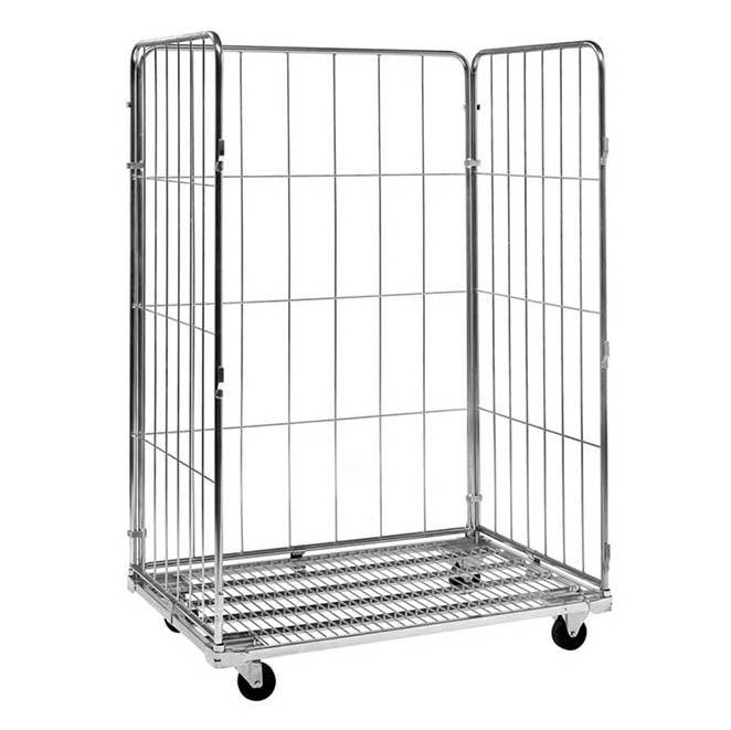 Roll conteneur grande taille - 190366 – 4 côtés - 1200 x 800 x 1800 mm_0