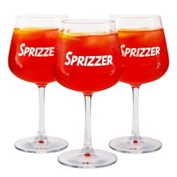 Set de 12 verres transparents en Tritan incassable, conçus pour Sprizzer, résistant et léger - SPRIZZER - transparent plastique SPRIZZER-12-BICCHIERI_0