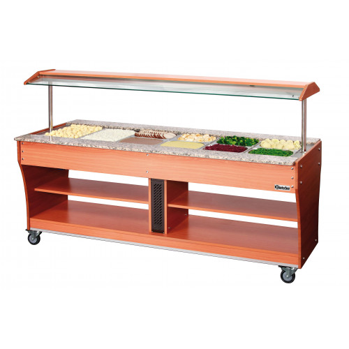 BUFFET CHAUD PROFESSIONNEL BARTSCHER - 6 BACS GN 1/1