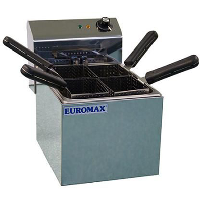 Cuiseur à pâtes 4 paniers - euromax - h36 x l26 x p47 cm/7.5 kg - 3300w/220v_0