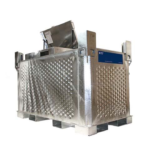 Cuve chantier galvanisée 3000 litres ADR - Double paroi - GNR - Acier galvanisé_0