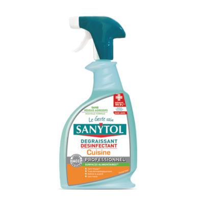 Dégraissant cuisine désinfectant HACCP Sanytol 750 ml_0