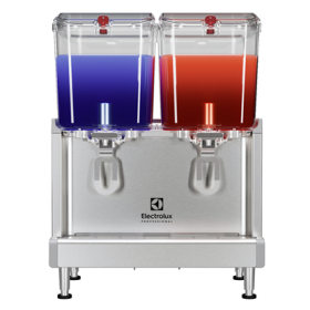 Distributeur de boissons réfrigérées avec cuves 2x18l, agitateur et couvercle r290 - cccrl0_0