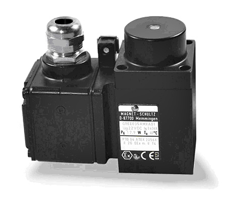 Electro-aimant anti-déflagrant atex pour valve hydraulique type gree035amxa01_0