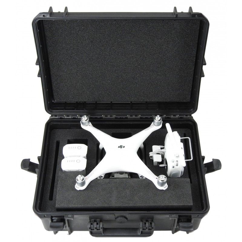 Phantom 4 helices démontées - malette de rangement pour drone - caltech  - mallette étanche - ven-p4_0