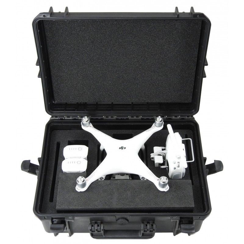 Phantom 4 hélices démontées - Malette de rangement pour drone étanche - Caltech VEN-P4_0