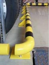 Protection murale modulaire en acier - Solutions pour zones logistiques et production - Galvanisé et laqué jaune RAL 1023_0
