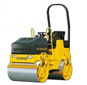Rouleau compacteur double bille léger - 1,00 m - Compactage asphalte et terrassement_0