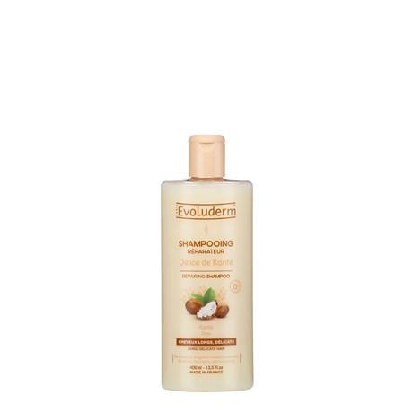 SHAMPOOING RÉPARATEUR DÉLICE DE KARITÉ EVOLUDERM 400 ML