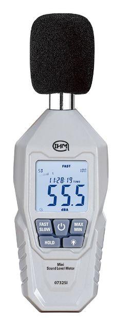 Sonomètre digital compact - dBA - maxi/mini - filtre lent/rapide - #0732si_0