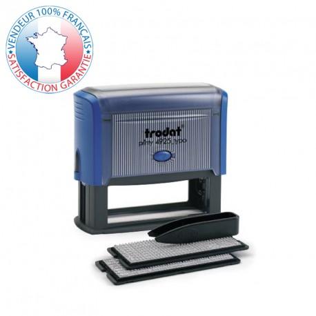 Tampon encreur Trodat Printy Typomatic 4925T - empreinte 5 lignes 82 x 25 mm - à composer soi-même - Référence 001-typomatic-4925T_0