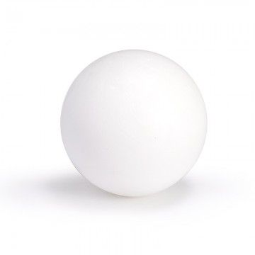 Balle blanche - accessoire baby-foot - en plastique - poids : 19 gr.