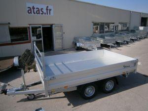 Benne tribenne PW2.3 Debon 300x180 cm - 2600 kg PTC - électrique - 2 essieux - stock uniquement_0