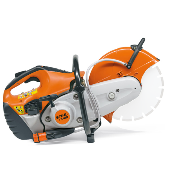 DÉCOUPEUSE THERMIQUE STIHL TS 410 À DISQUE 300 MM AVEC 1 DISQUE RÉSINE