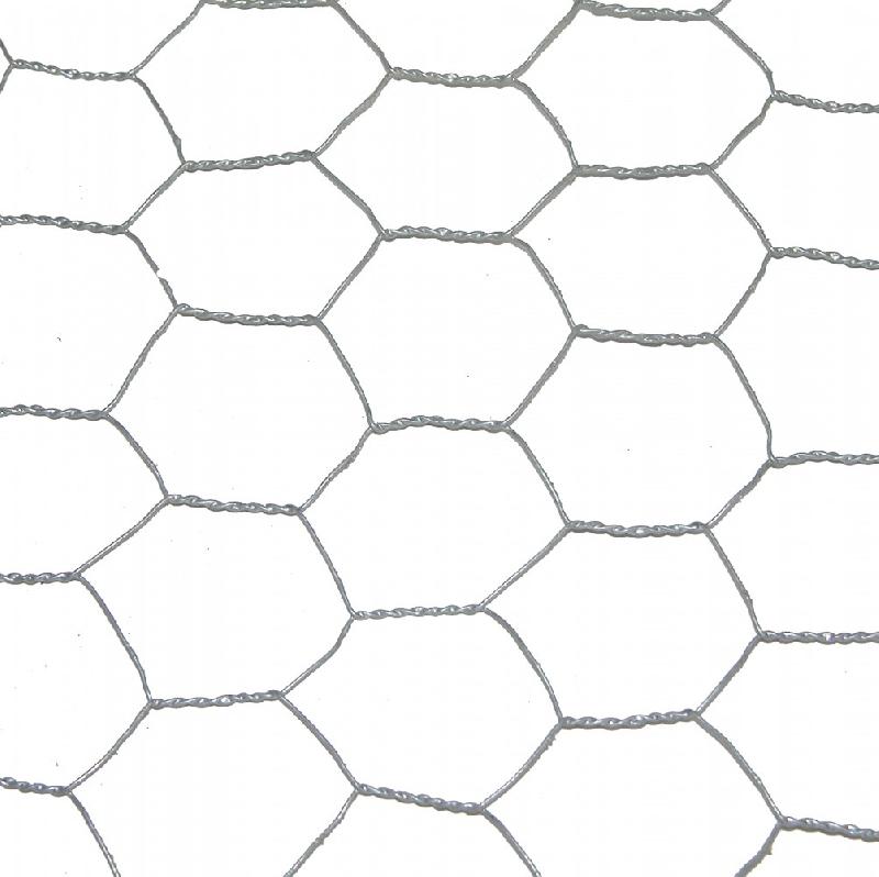 Grillage pour animaux triple torsion gris - H 0.5m x L 10m - Maille 25x25mm - Acier_0