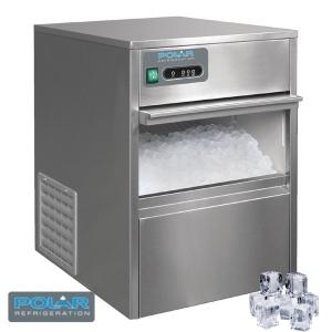 Machine à glaçon professionnelle en inox 20 kg polar_0