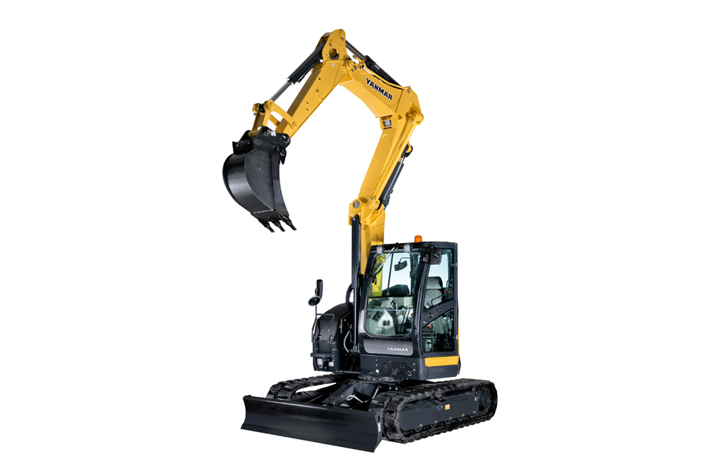 Mini-pelle B7-6 - Flèche Sigma Yanmar - 8200 kg - Rotation ultra-courte_0