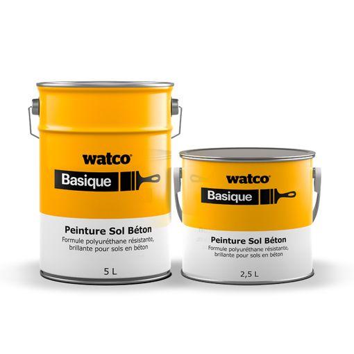 Peinture sol béton Watco Basique - anti-poussières, étanchéité, protection interne_0