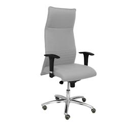 PIQUERAS Y CRESPO albacete xl fauteuil de direction tissu bali gris (avec mousse viscoelastique)(possibilite d'assemblage sur mesure) - gris multi-mat_0