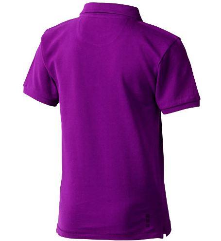 Polo manches courtes enfant Calgary - 100% coton - Maille piquée 200 g/m² - Col et poignets en tricot plat_0