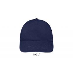 Sol's - Casquette 5 panneaux SUNNY Bleu Marine Taille Unique - Taille unique bleu 3660734085314_0