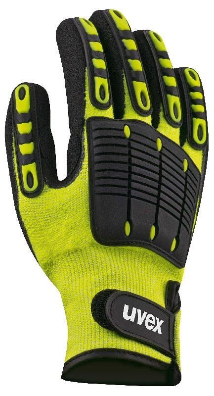 Gant de travail UVEX SYNEXO IMPACT 1 - Protection sans coutures avec zones de protection spéciales, certifié NF EN 388:2016 (4 X 4 3 C)_0