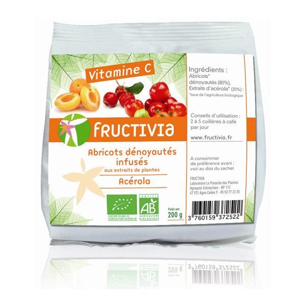 FRUCTIVIA ABRICOTS TONUS & VITALITÉ BIO 300G FRUITS SECS BIO