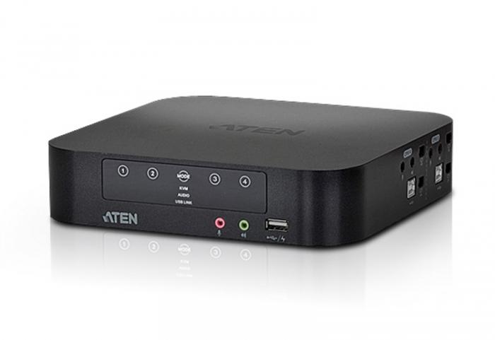 ATEN CS1944 - Switch KVM 4 ordinateurs - Double écran Mini DisplayPort - USB 2.0_0