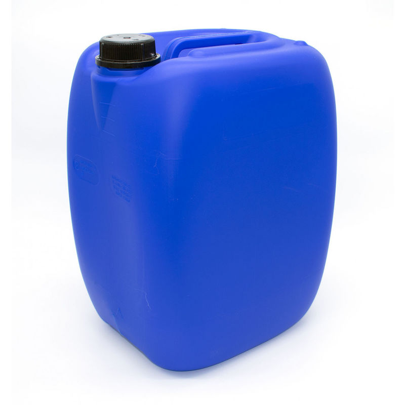 Bidon Jerrycan 20 Litres Bleu Vide - Stockage Liquides Alimentaires Et Chimiques | PEHD | Poignée Et Bouchon Sécurisé