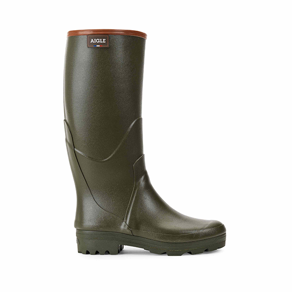 BOTTES EN CAOUTCHOUC AIGLE CHAMBORD PRO 2 KAKI - 41