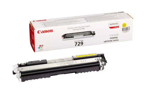 Canon 729 Y Cartouche de toner 1 pièce(s) Original Jaune_0