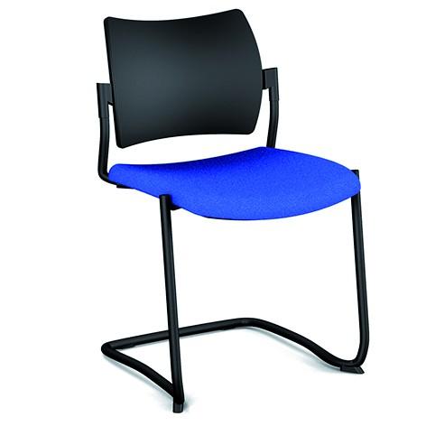 Chaise de réunion Amets version luge - SOKOA - Noir_1