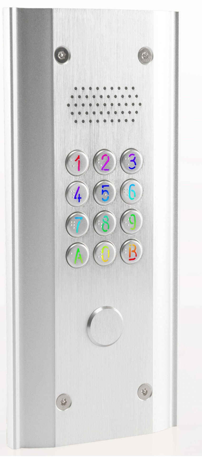 Claviers lumineux avec horloges intégrées - 4004-i - 2 relais - 55 codes - finition inox_0