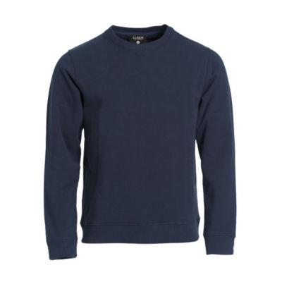 CLIQUE Sweatshirt col rond Bleu Marine 4XL_0