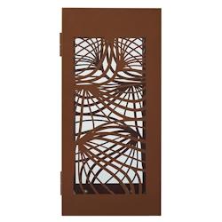 Rossignol - Corbeille 110L antinuisible vigipirate BELLA - effet corten - marron acier 59373_0