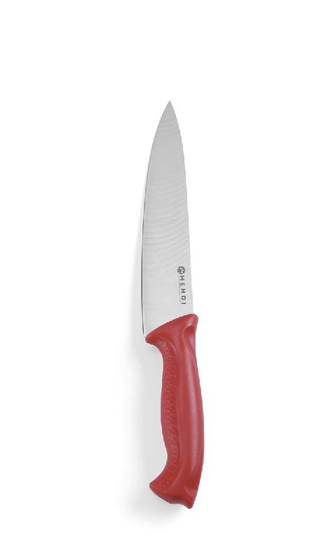 Couteau professionnel chef 180 mm rouge - 842621_0