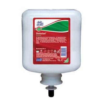 Crème de soin mains Stokolan Classic, lot de 6 cartouches de 1 L_0