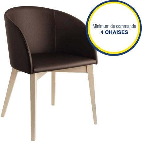 FAUTEUIL DE RESTAURANT ROSIE EKOS MOKA